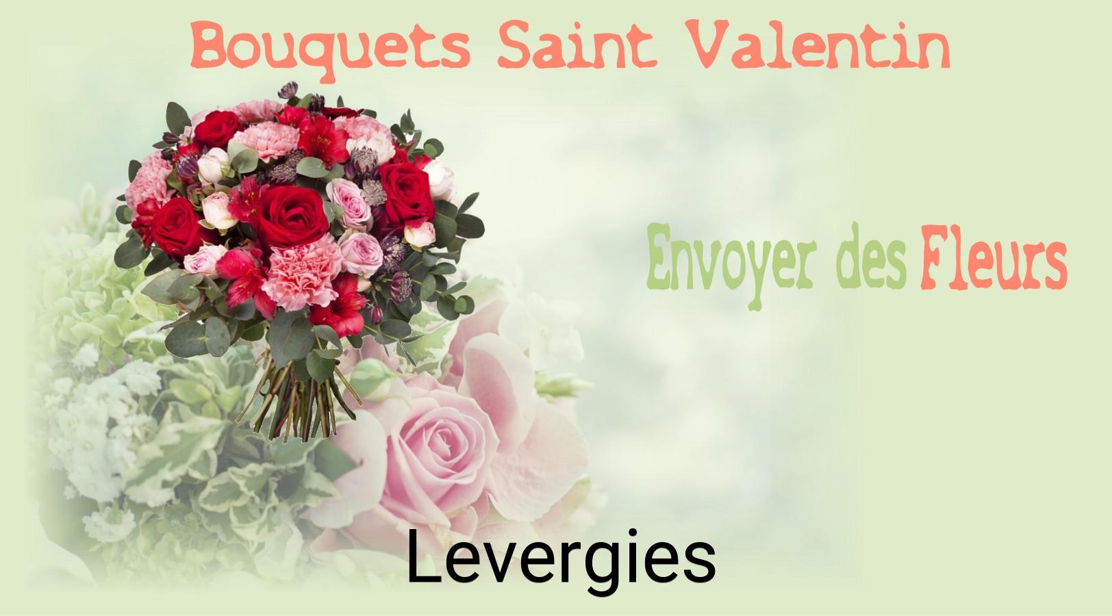 Roses de Saint-Valentin livrées à Levergies